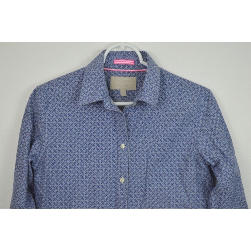 Banana Republic Oxford Oxford Anchors Button Shirt